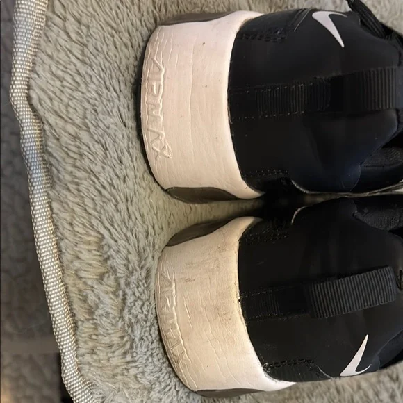 Nike Airmax Women Size 8.5 Black Sneakers - Picture 2 of 13